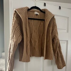 Universal Thread brown chunky knitted sweater